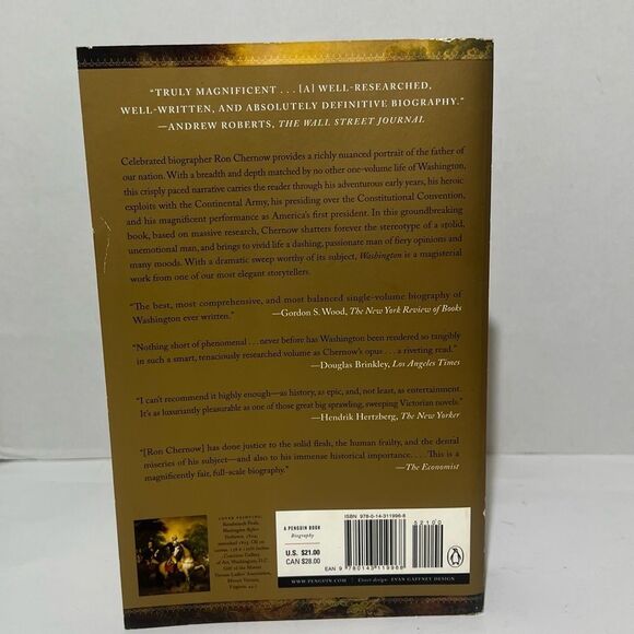 Washington A Life Paperback Biography Pulitzer Prize Winner American President - Picture 4 of 6